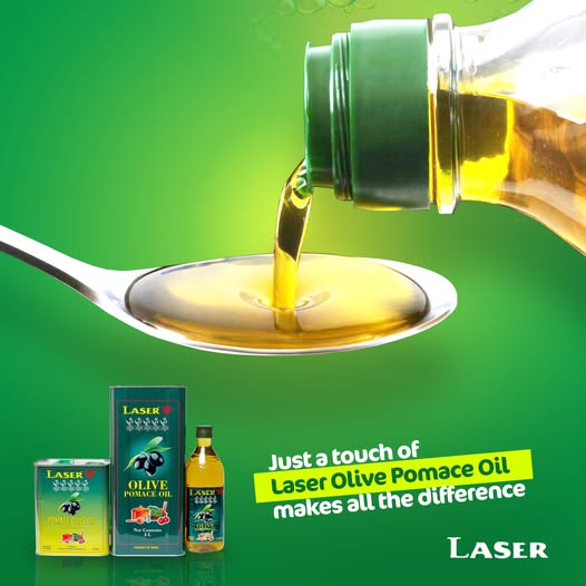Laser olive oil