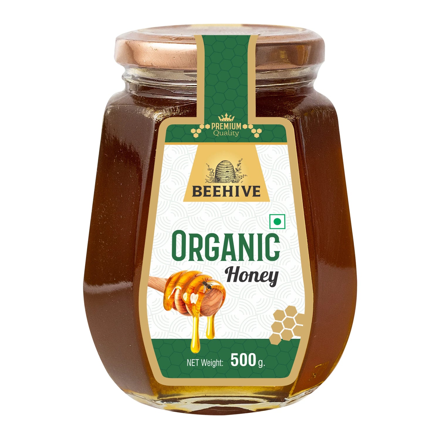 Beehive raw honey